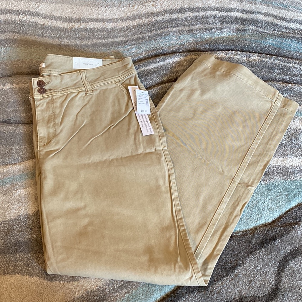 NWT Maurices Chino Boot 16W
